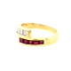 Pre Owned 18ct Ruby and Diamond ZT197